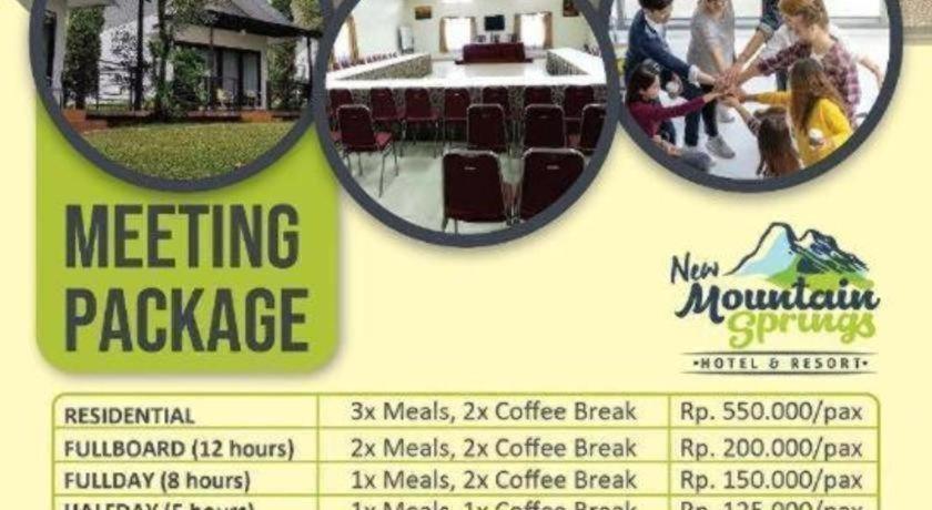 New Mountain Springs Hotel & Resort Lembang Ngoại thất bức ảnh